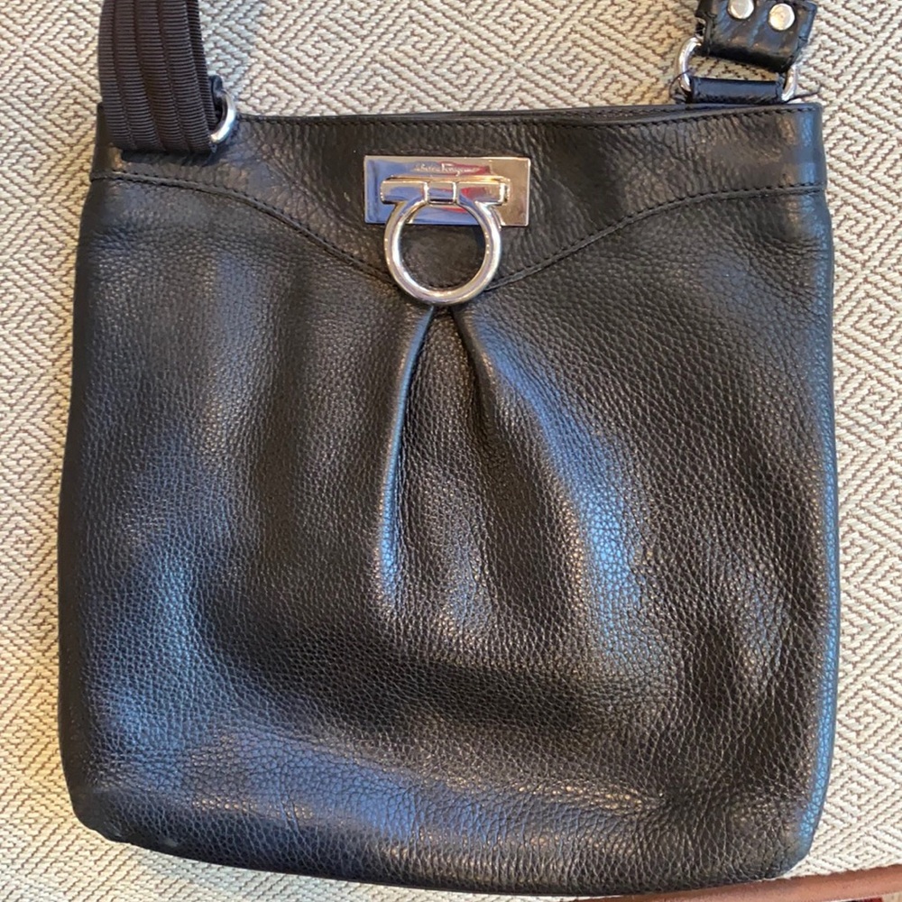 Salvatore Ferragamo Leather Crossbody Bag